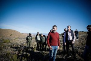 Ramón Fernández-Pacheco, durante su visita.