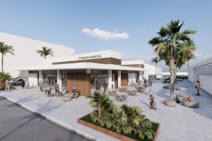 Render del nuevo Mercado de Abastos.