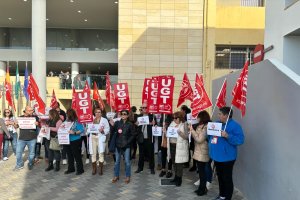 Concentración de UGT en Hospital Torrecárdenas.