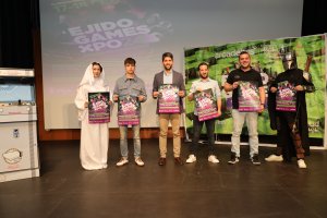 Presentación de \'Ejido Games Xpo 24\' en la Sala B del Auditorio.