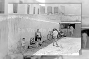 En la calle Pósito se estableció la barraca de ‘el Patato’ en un lugar de encuentro en el camino hacia el barrio del pecado.