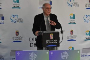 Martin, presidente de la Federación Almeriense de Fútbol.