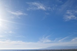 Vista de los suelos del Dreambeach desde la terraza de una vivienda