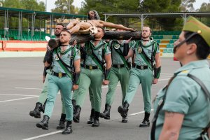 Conmemoración a San Juan Bosco en la base de La Legión.