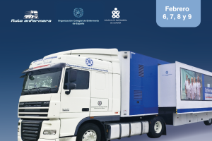 Cartel de la \'Ruta Enfermera\'.