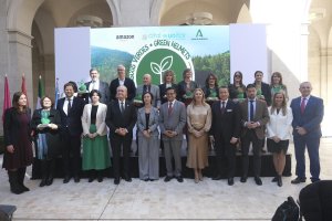 La iniciativa educativa Cascos Verdes, impulsada por Cifal Málaga-Unitar y Amazon con la colaboración de la Junta de Andalucía.