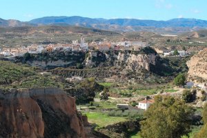 Imagen de archivo del pueblo de Sorbas.