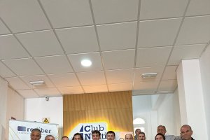 Los protagonistas del Circuito posando con alegría.