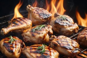Pollo a la brasa. Foto: Pixabay.