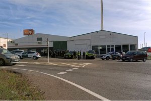Cortes de tráfico por las protestas de ayer en la A-7 a su paso por Santa María del Aguila (El Ejido).