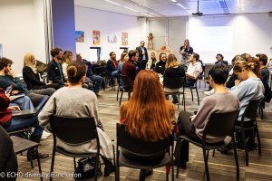 Uno de los encuentros realizados por la Unión de Estudiantes Europeos.