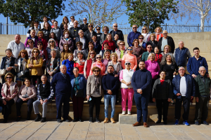 Foto de familia del taller.