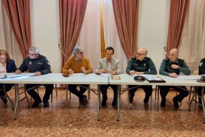 La junta local de Seguridad que se ha celebrado en el Ayuntamiento de Pechina