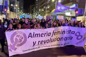 Imagen de archivo de la manifestación del 8 de marzo en 2023.