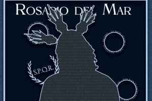 Fragmento del cartel que anuncia la presentación de las imágenes secundarias del Rosario del Mar.