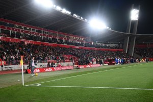 La Tribuna del Estadio de los Juegos Mediterráneos. 