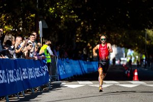 Jairo Ruiz durante una carrera.