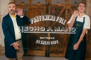 Imagen promocional del espectáculo Pantomima Full, hecho a mano.