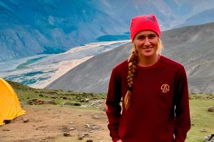 Bego Alday, @bedebego, en una de sus expediciones.