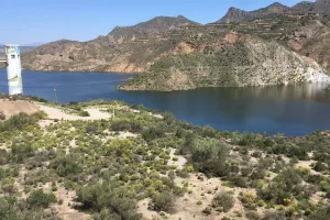 Imagen de archivo del pantano de Cuevas.