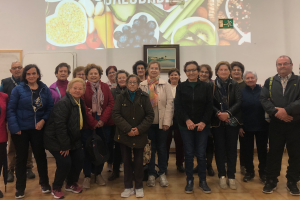 Algunos de los asistentes a uno de los talleres.