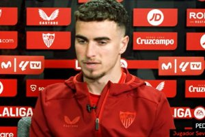 Pedrosa, en el set de SFC TV.