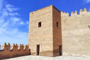 Torre Sur de La Alcazaba. Foto de Archivo.