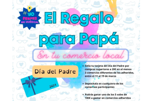 Carte de la campaña de promoción de comercio local de Huércal de Almería.