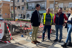 José Francisco Garrido, alcalde de Níjar, junto a la concejal de Alcaldía, María José Herrada.