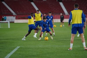 Luka Romero ha enntrenado con el grupo.