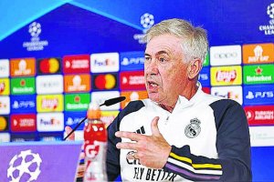Ancelotti en rueda de prensa