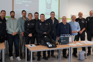 Algunos de los asistentes al taller.