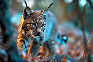 Un lince ibérico, en una imagen de archivo.