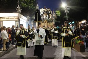 El cuerpo de acólitos de la Caridad en la Semana Santa de 2023