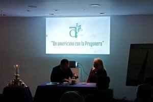 Un momento de la entrevista a Raquel Criado Allés.