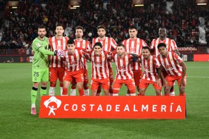 El once del Almería.