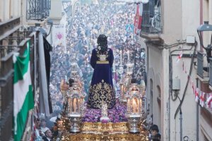 Imagen del Cautivo en la extraordinaria de junio de 2023. Foto de Jorge Cazorla.