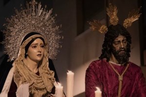 Imagen del traslado del Rosario del Mar. Imagen de José Antonio Moreno.