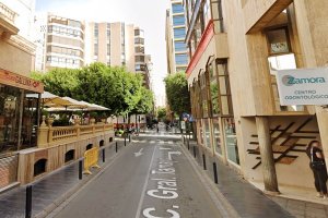 La calle General Tamayo estará cortada durante gran parte del fin de semana.