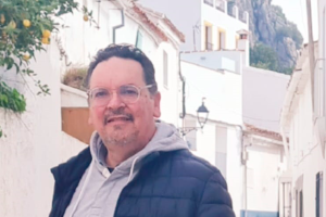 Un retrato del autor.