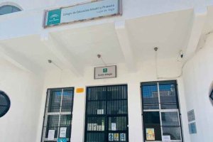 Fachada del Colegio Lope de Vega de la capital.