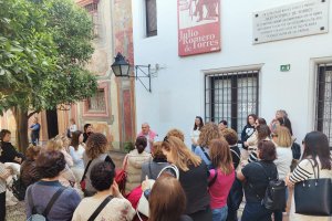 Uno de los momentos del viaje.