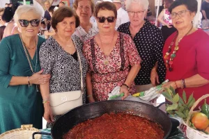 Imagen de archivo de la feria gastronómico que cada año se celebra también en Lubrín.