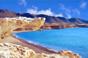 Duna fósil de Los Escullos.