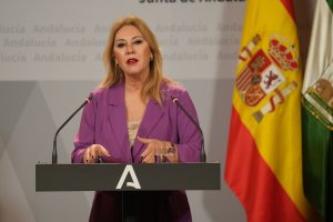 Carolina España, consejera de Economía, Hacienda y Fondos Europeos.