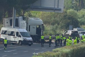 Imagen del siniestro donde Juanje López perdía la vida.