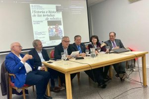 Momento de la presentación del libro en el Ateneo de Madrid.