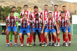 El once del Poli Almería que se midió al Arenas de Armilla.