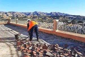 En marcha las obras en el Palacete de Torcuato Soler Bolea en Cuevas del Almanzora.