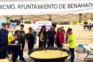 Ayuntamiento de Benahadux, Moto Club Bajo Andarax y Restaurante Casa Paco Colomera prepararon migas.